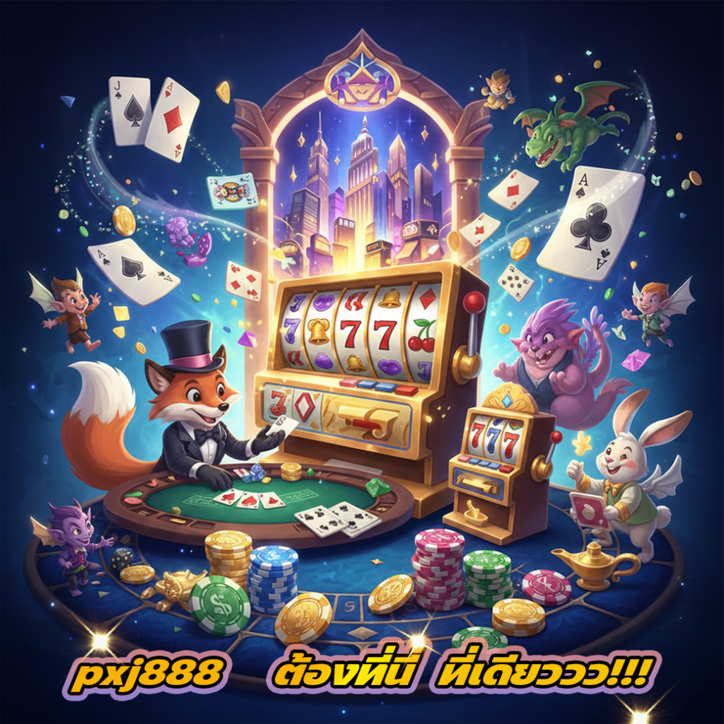 ทำความรู้จักกับ pxj888 แพลตฟอร์มที่ตอบโจทย์คอเกมยุคใหม่